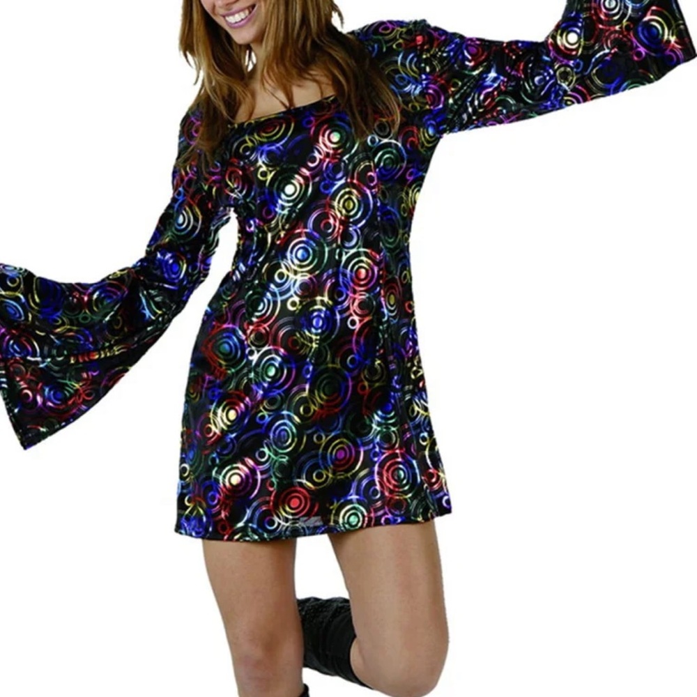 XS-S Disco Costume for Women Cosplay Party